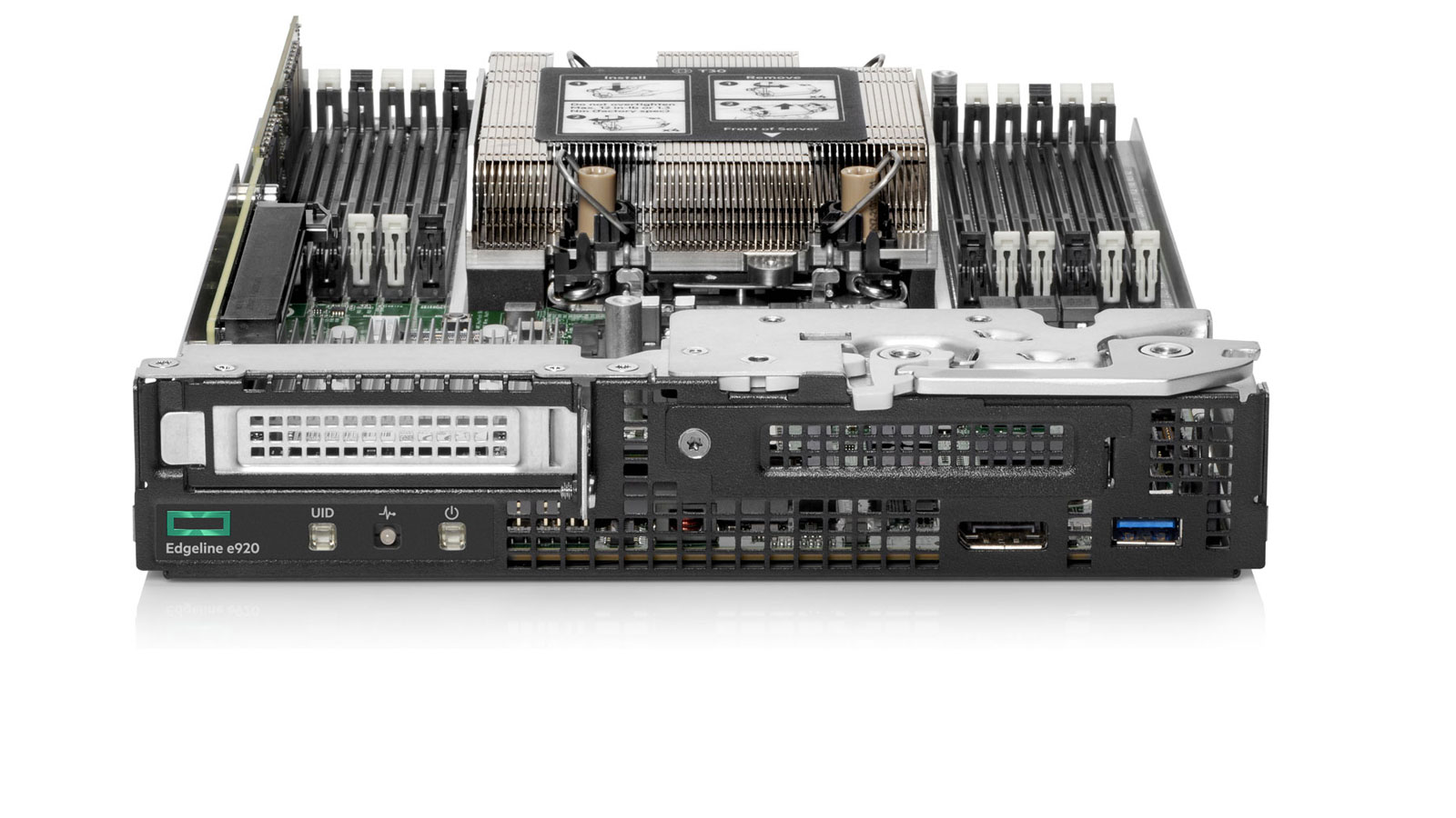 HPE Edgeline EL8000 with e920 Compute Blades.