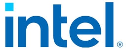 Intel logo.