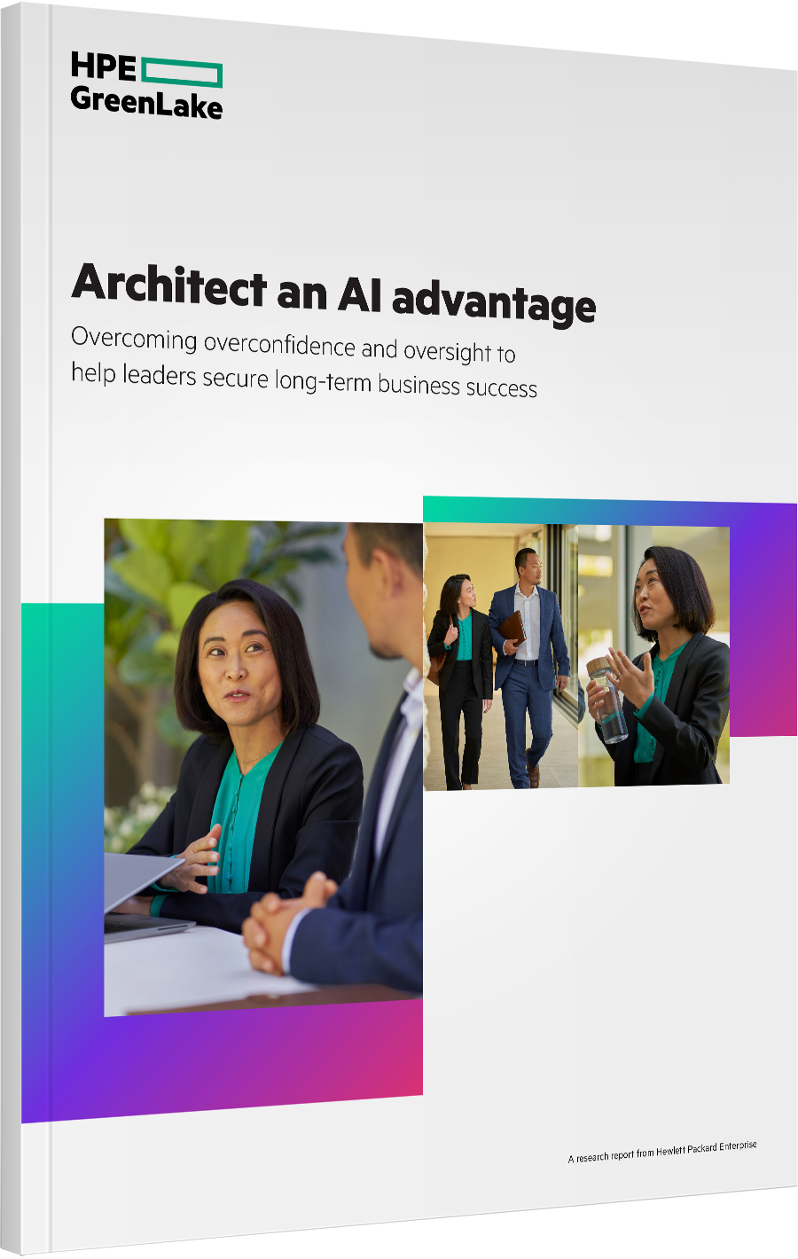 Screenshot of Architect an AI advantage report.