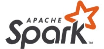 Apache Spark logo.