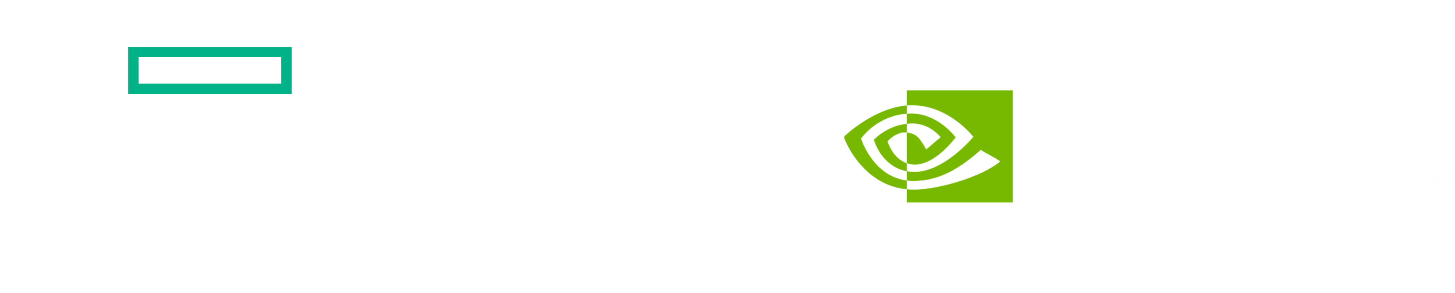 Logos de HPE et de NVIDIA.