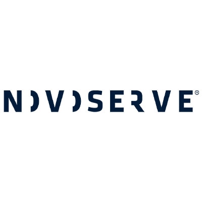 NovoServe logo.