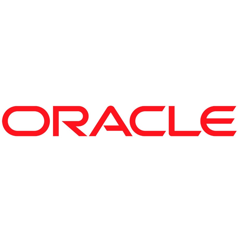 Oracle logo.