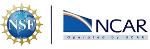 NSF and NCAR logo.