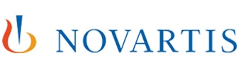 Novartis logo.