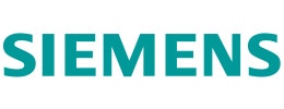 Siemens logo.