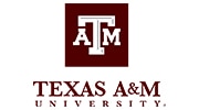 Texas A M University logo.