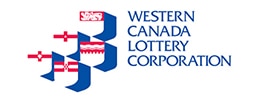 Western Canada Lottery Corporation logo.