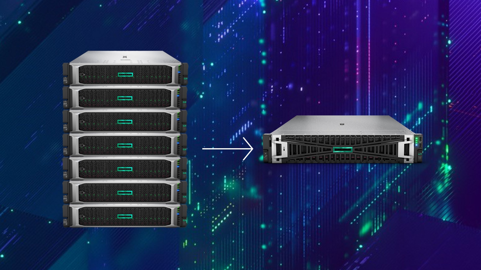 HPE ProLiant servers.